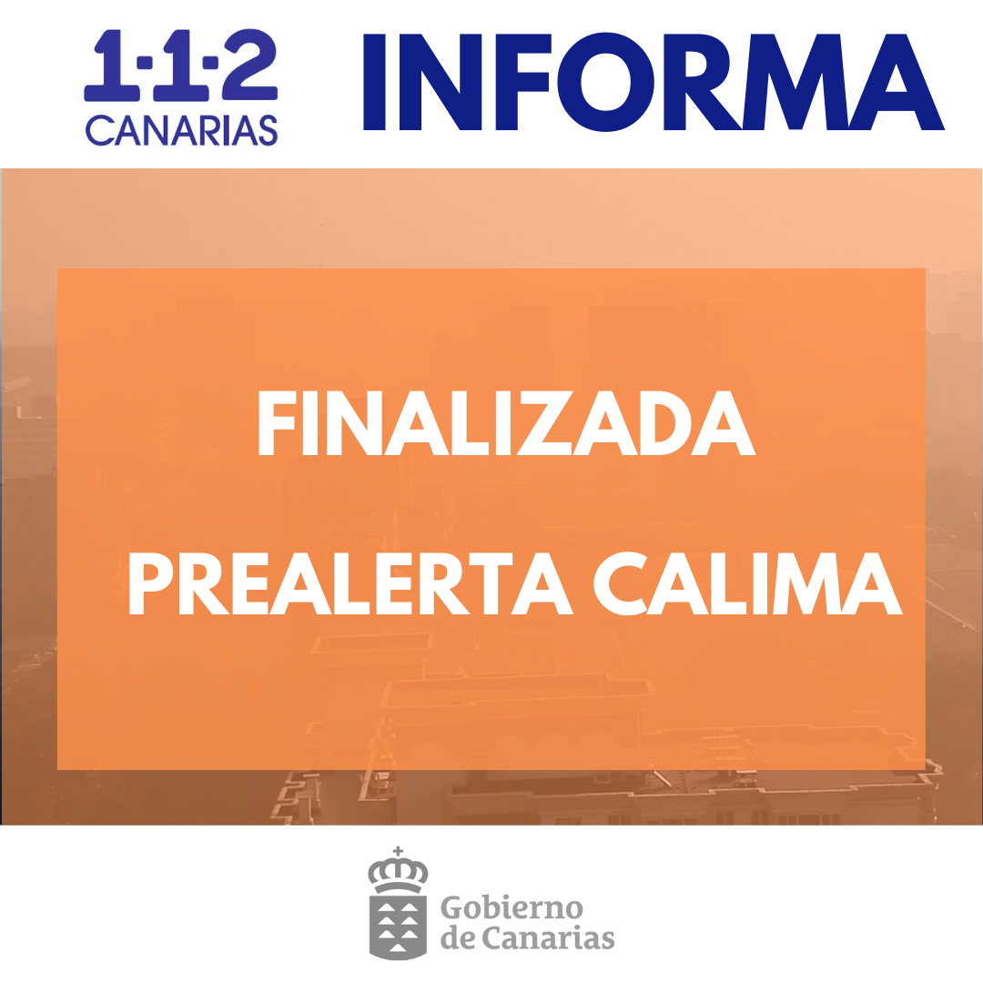 Finaliza la prealerta por calima