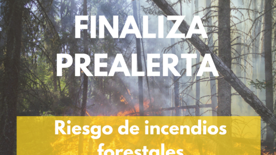 Finaliza prealerta por riesgo de incendios forestales en Gran Canaria e islas occidentales