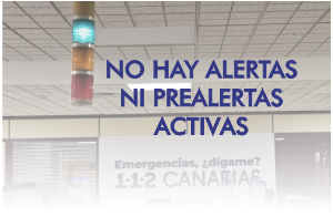 NO HAY ALERTAS NI PREALERTAS ACTIVAS