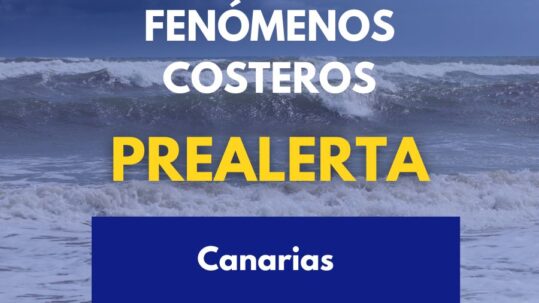 Prealerta Fenómenos Costeros Canarias