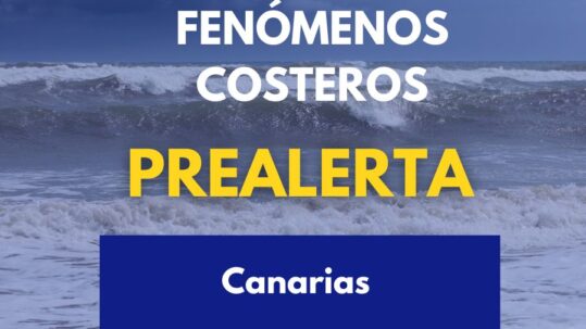 Prealerta Fenómenos Costeros Canarias
