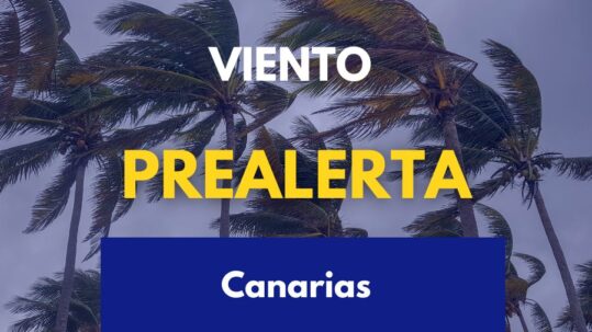 Prealerta Viento Canarias