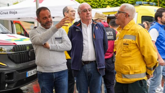 Simulacro incendio forestal Moya