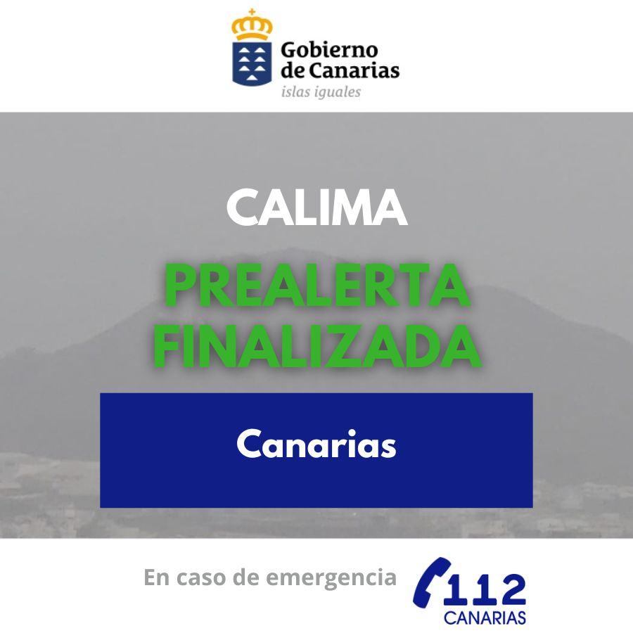 Final Prealerta Calima Canarias