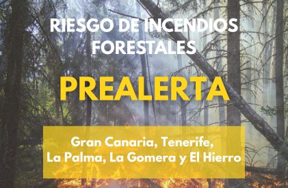 Banner Prealerta Incendios Forestales
