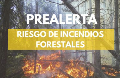 Banner Prealerta Incendios Forestales